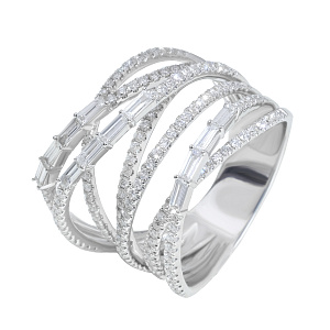 R10873W/ PIR0089181 Кольцо (Au 750)