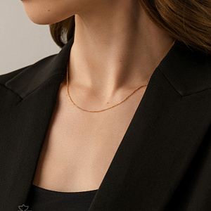 НЦ 12-053 d0.30 Цепь (Au 585)