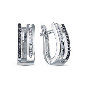 594-2204 Серьги (Au 585)