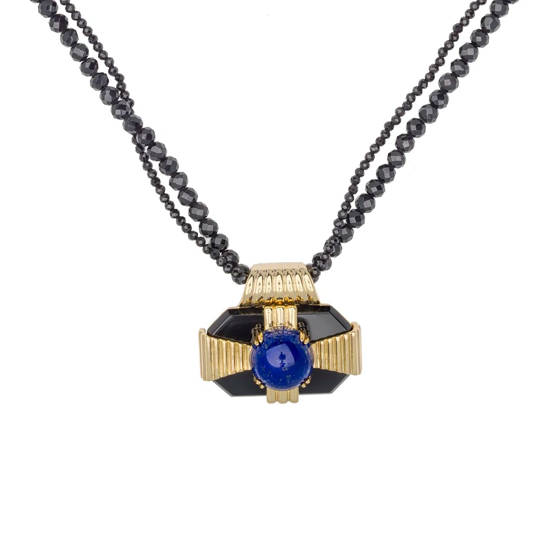 MALN520-4 Колье (Ag 925)