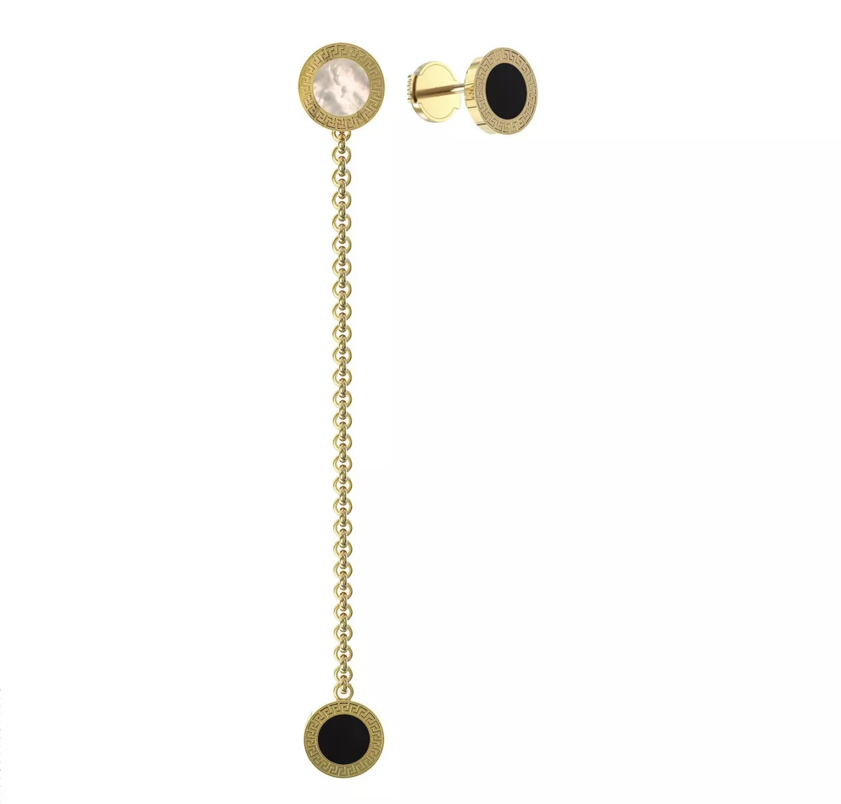 11-Т-2748-1 +серт. Серьги (Au 585)