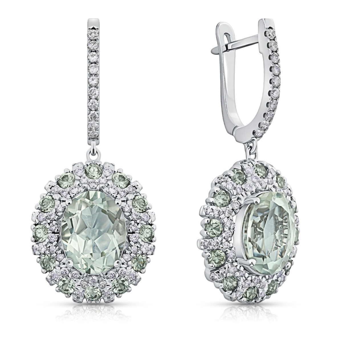 MJ-2204E_SR_GSA_GA_WG Серьги (Au 750)