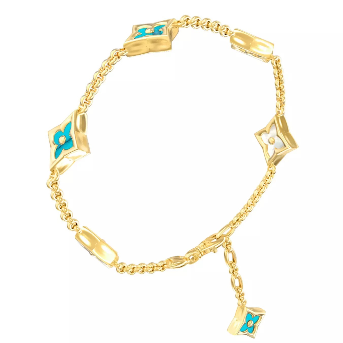 11-Т-556-1-22 +серт. Браслет (Au 585)