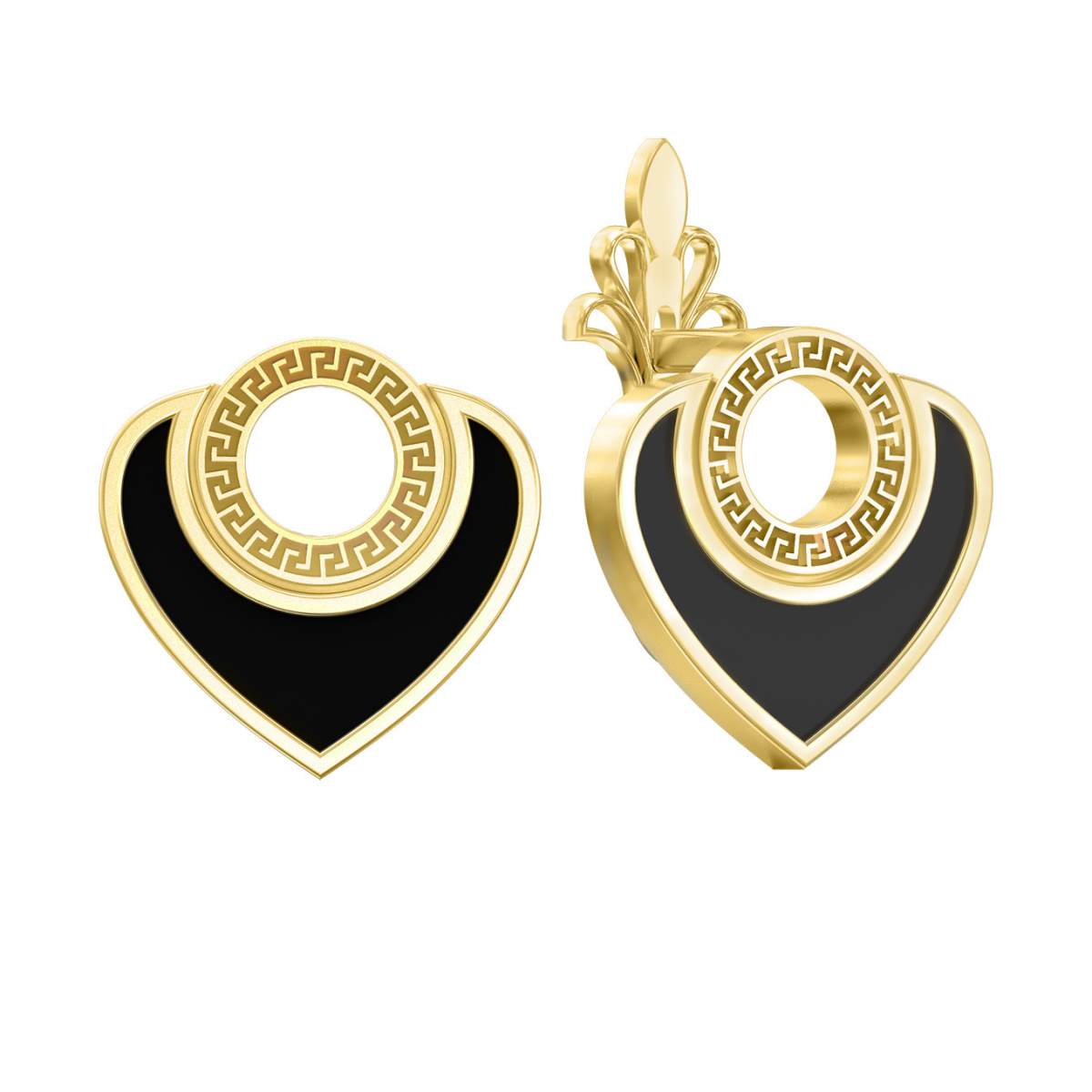 Т2-2641-1 +серт. Серьги (Au 585)