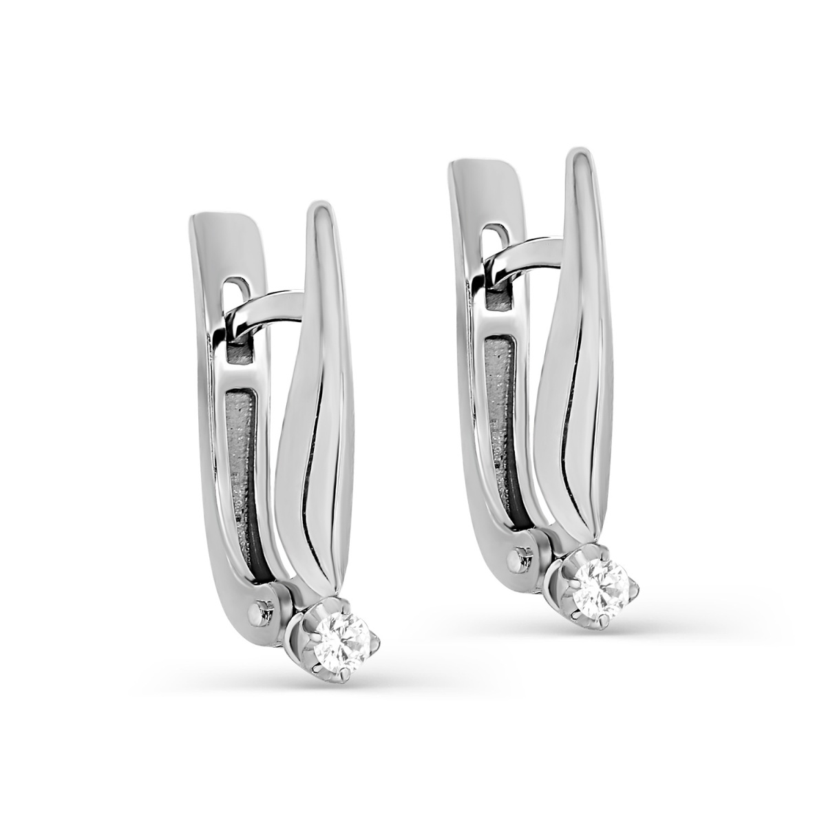 12-11733-1000 №3-24 Серьги (Au 585)