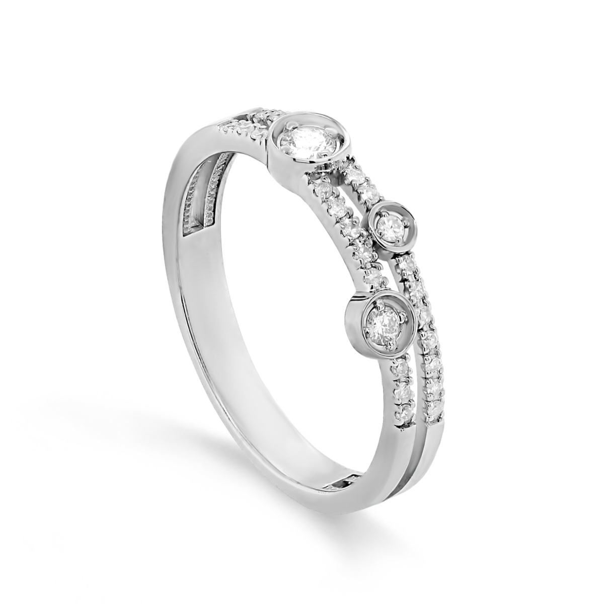 11-11672-1000 №6-23 Кольцо (Au 585)