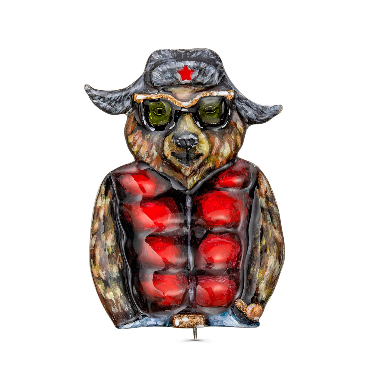 5-186-0050 Брошь (Ag 925)