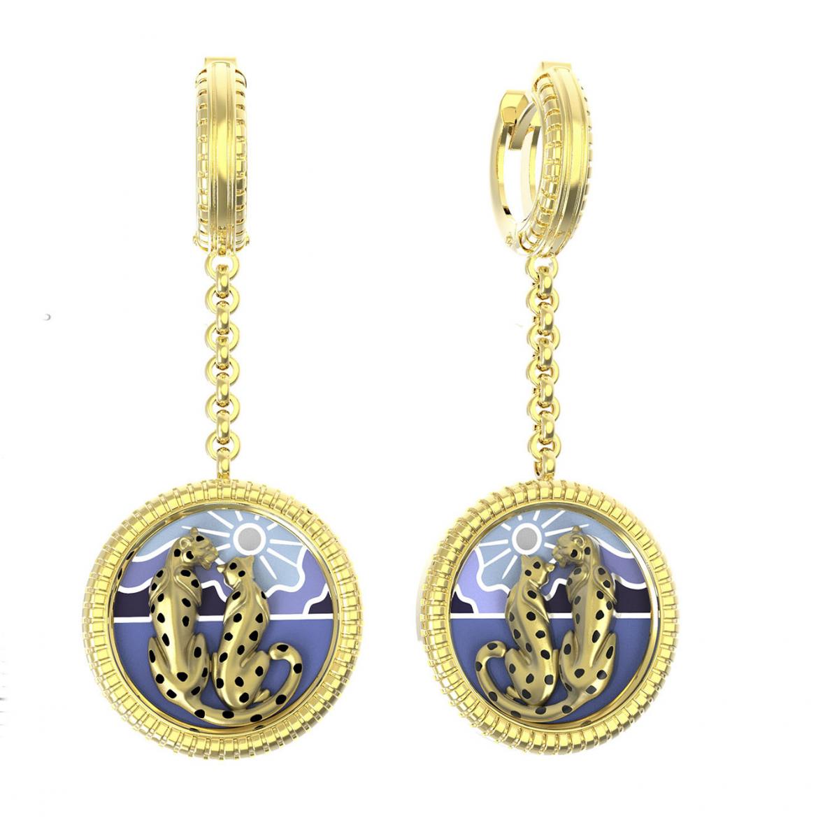 ТП2-2700-1 +серт. Серьги (Au 585)