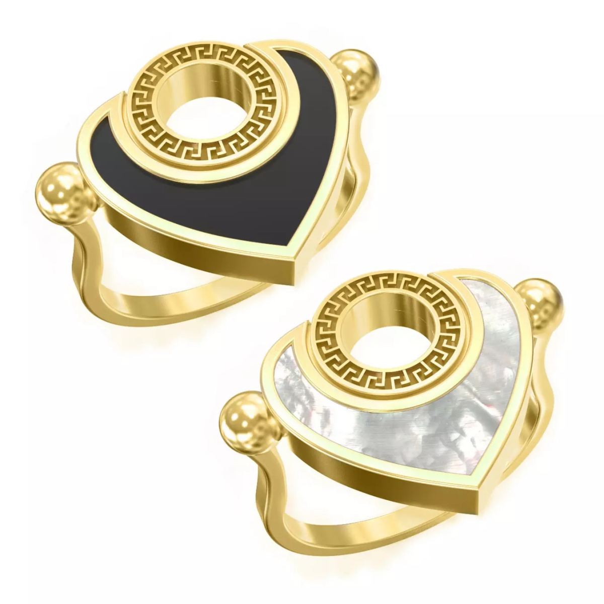 09-Т-1447-1 +серт. Кольцо (Au 585)