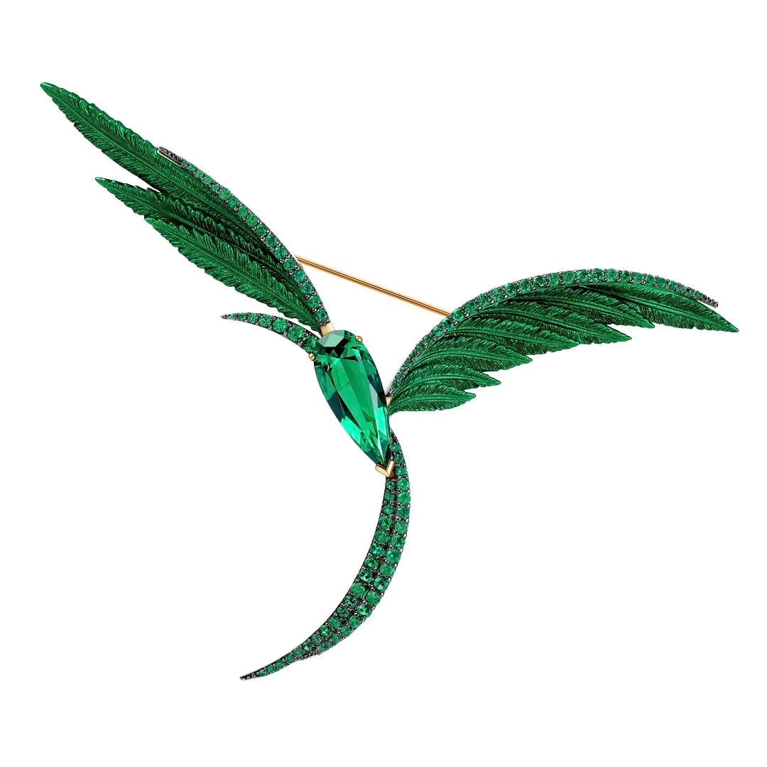 BIRBR504-3 Брошь