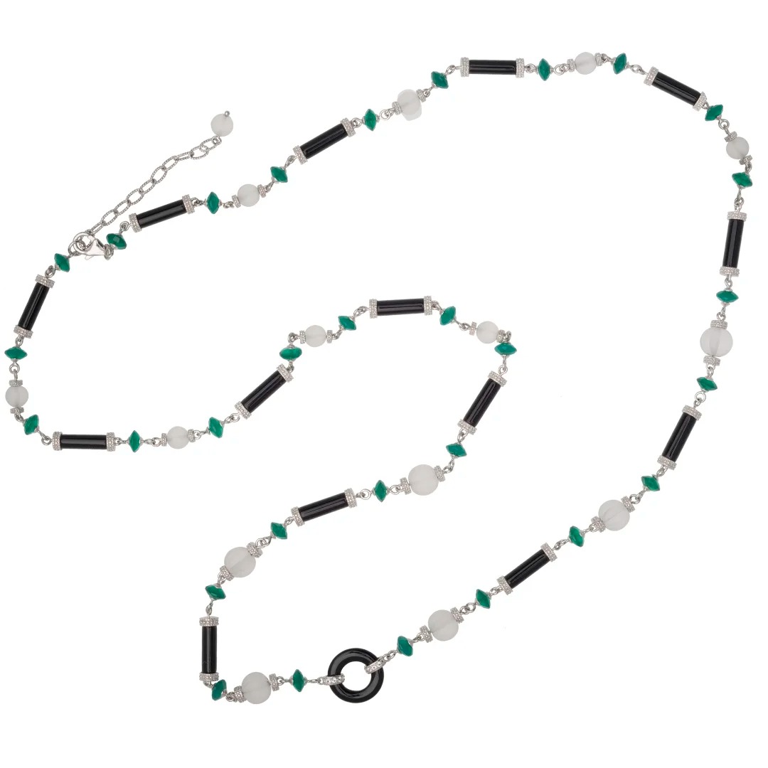 ROYN044 Колье (Ag 925)