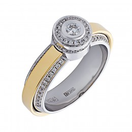 010533-Б/Ж Кольцо (Au 750)