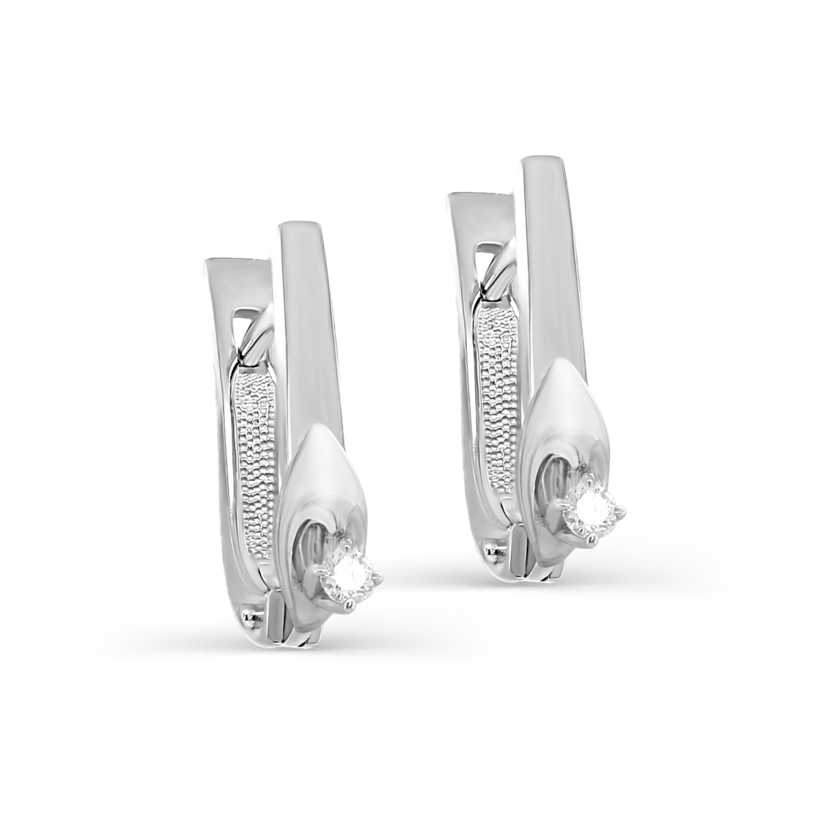 12-11742-1000 №5-24 Серьги (Au 585)