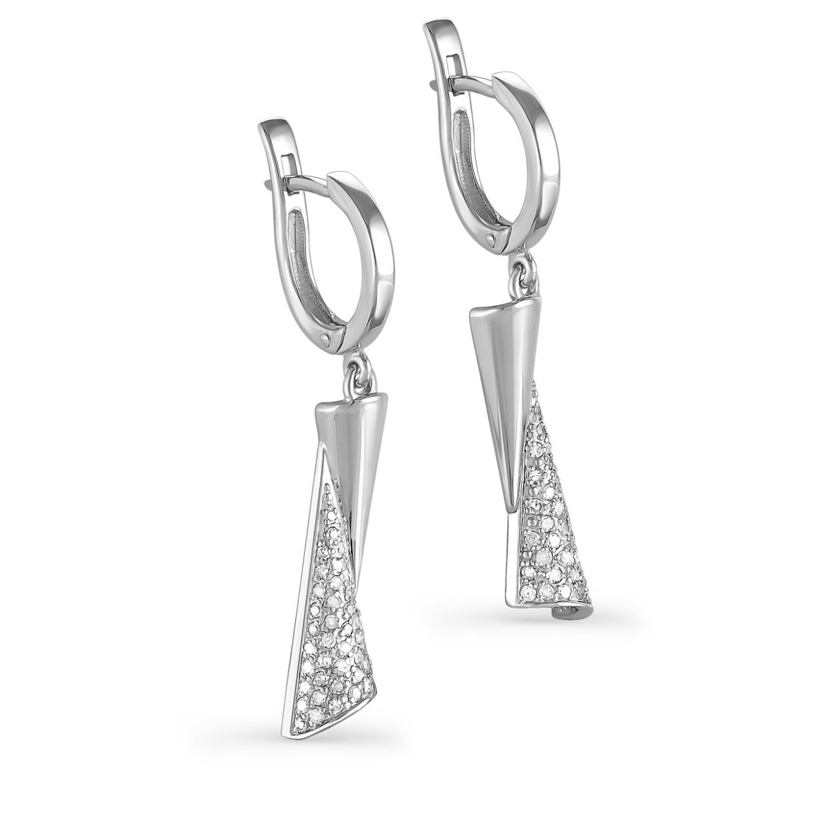 12-1778-1000 №5-18 Серьги (Au 585)