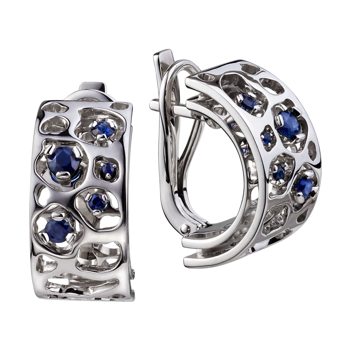 Зс-2325 Серьги (Au 585)