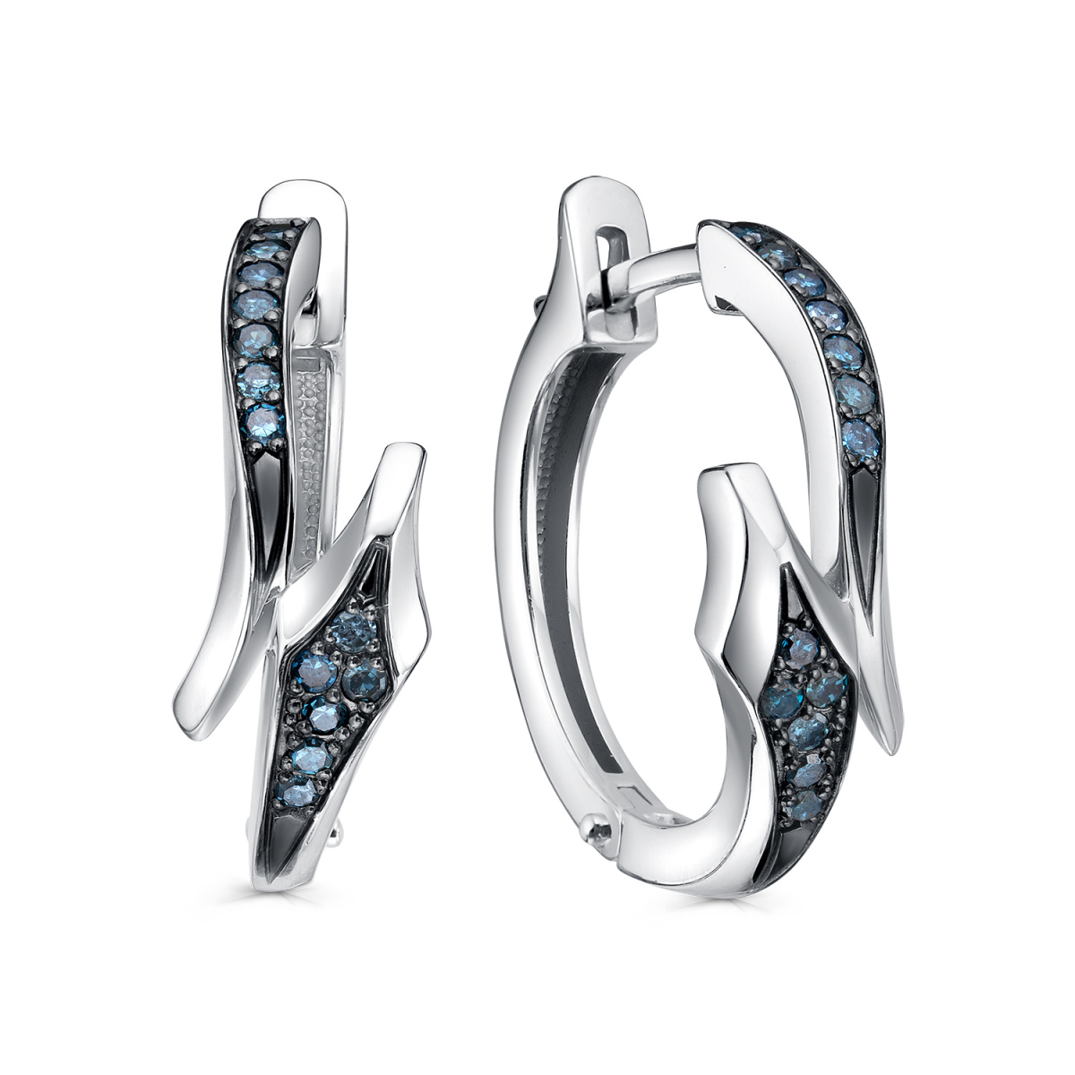 12-12009-2789 №4-25 Серьги (Au 585)