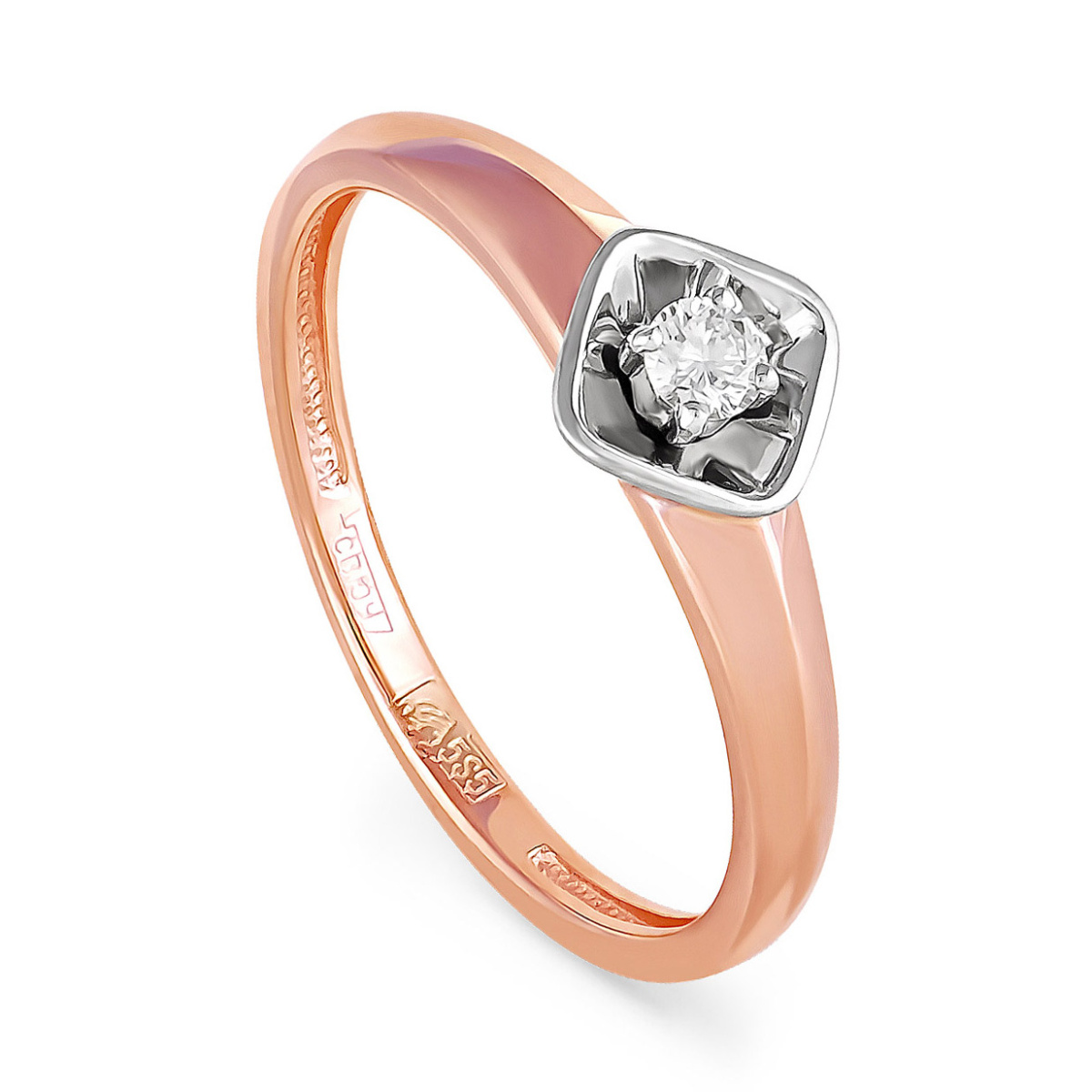 11-0853-1000 №19-17 Кольцо (Au 585)