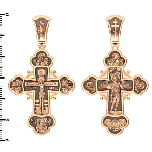 13-К-КС3067-3-С +серт. Крест (Au 585)