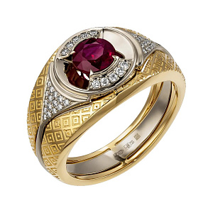 1_04024 Кольцо (Au 750)