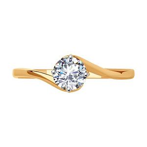 018776 Кольцо (Au 585)