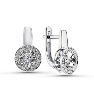 02-02444-03-001-02-03 Серьги (Au 585)