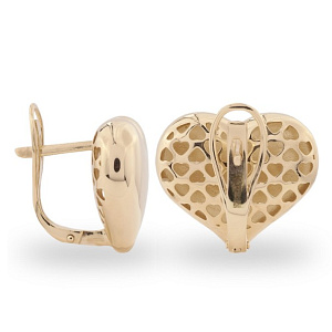 06-ВР-П2016-2 Серьги (Au 585)