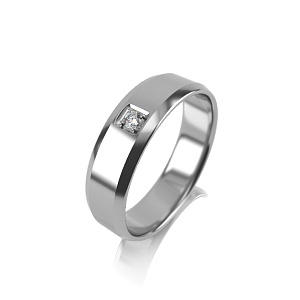 Л-41-1бр/б Кольцо (Au 585)