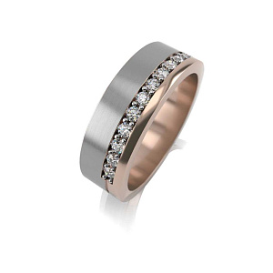 СЕ-30-11бр/бк Кольцо (Au 585)