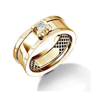 01-02017-01-001-01-00 Кольцо (Au 585)