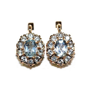 0214/т Серьги (Au 585)