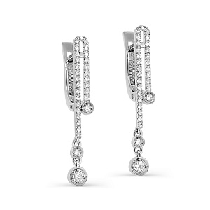 12-11672-1000 №3-23 Серьги (Au 585)