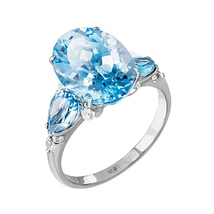 1_04461 б (топ) Кольцо (Au 585)