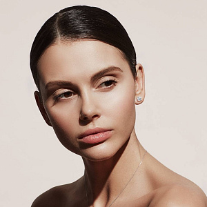 ER701 +серт. Серьги (Au 585)