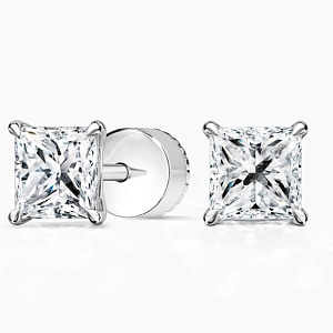 4U718E-PR Серьги (Pt 950 900)