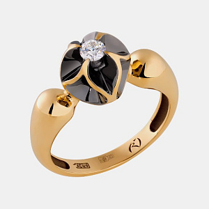 Зк-7873 Кольцо (Au 585)