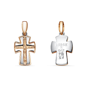 080911 Крест (Au 585)