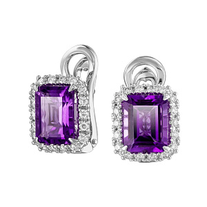 2_04556 (ам) Серьги (Au 585)