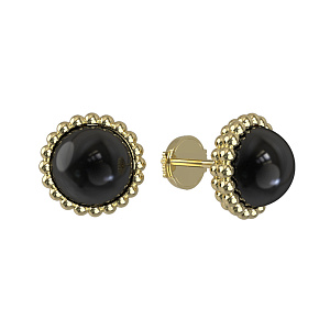 Т10-2742-1 +серт. Серьги (Au 585)