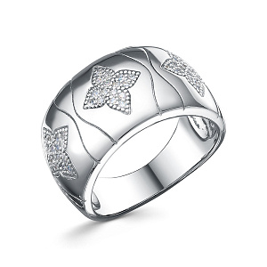 R35495-BR_KO_WG Кольцо (Ag 925)