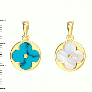 11-Т-3614-1-22 +серт. Подвеска (Au 585)