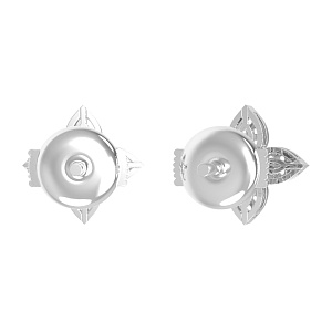 Т803-2764-0-00 +серт. Серьги (Au 585)