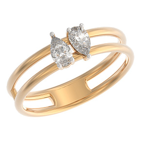 1053821-11210 Кольцо (Au 585)