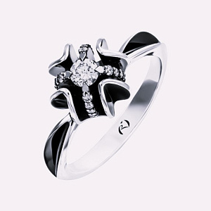 Зк-10044 б Кольцо (Au 585)