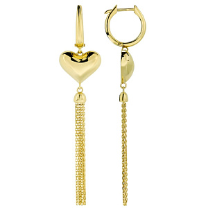 06-ВР-П2015-1 Серьги (Au 585)