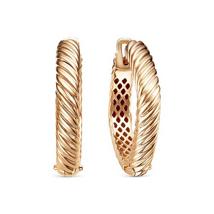 дф2202032р Серьги (Au 585)