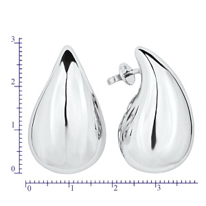 07-ВР-П2018-0 Серьги (Au 585)