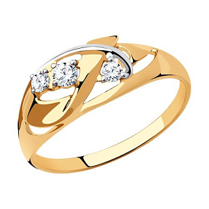 018566 Кольцо (Au 585)