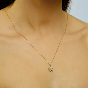 OKKL-Y/ PIR0088662 Колье (Au 750)