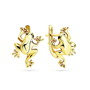 002-0609-0000-022 Серьги (Au 585)