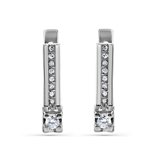 12-11274-1000 №4-24 Серьги (Au 585)